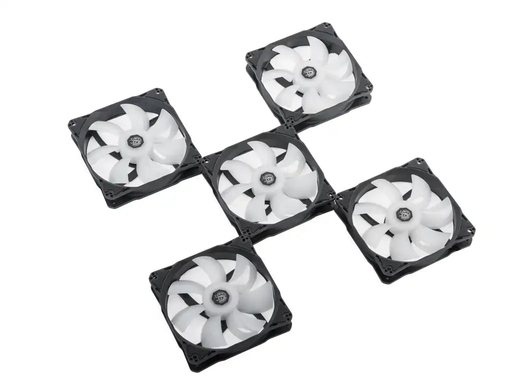 Bitspower Notos 120 Fan Digital RGB (5PCS) | BPTA - FX1812NT - 5 - 885488064566 - Vektra Computers LLC Bitspower Notos 120 Fan Digital RGB (5PCS) | BPTA - FX1812NT - 5 - 885488064566 - Vektra Computers LLC